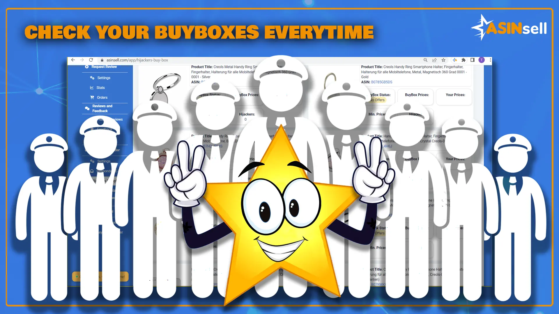 HIJACKERS & BUYBOX STATUS CHECKER